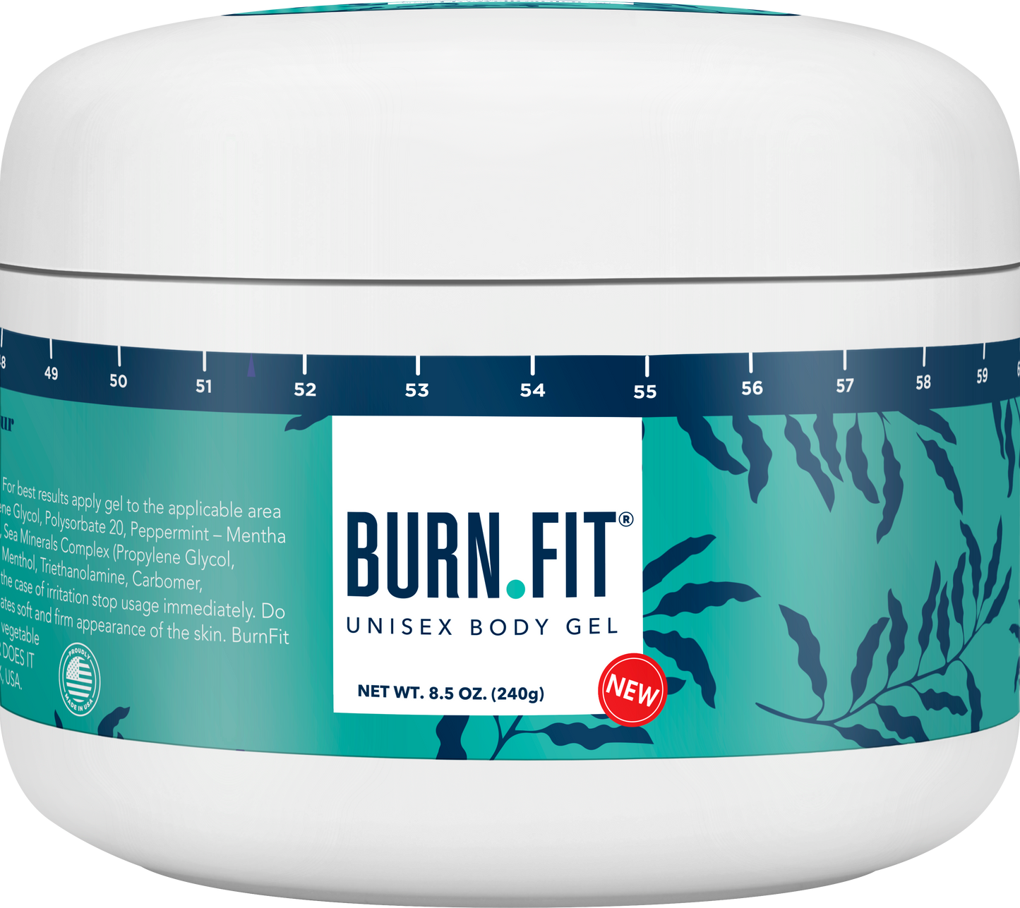 Burn.Fit Unisex Waist Slimming and Skin Firming Body Gel