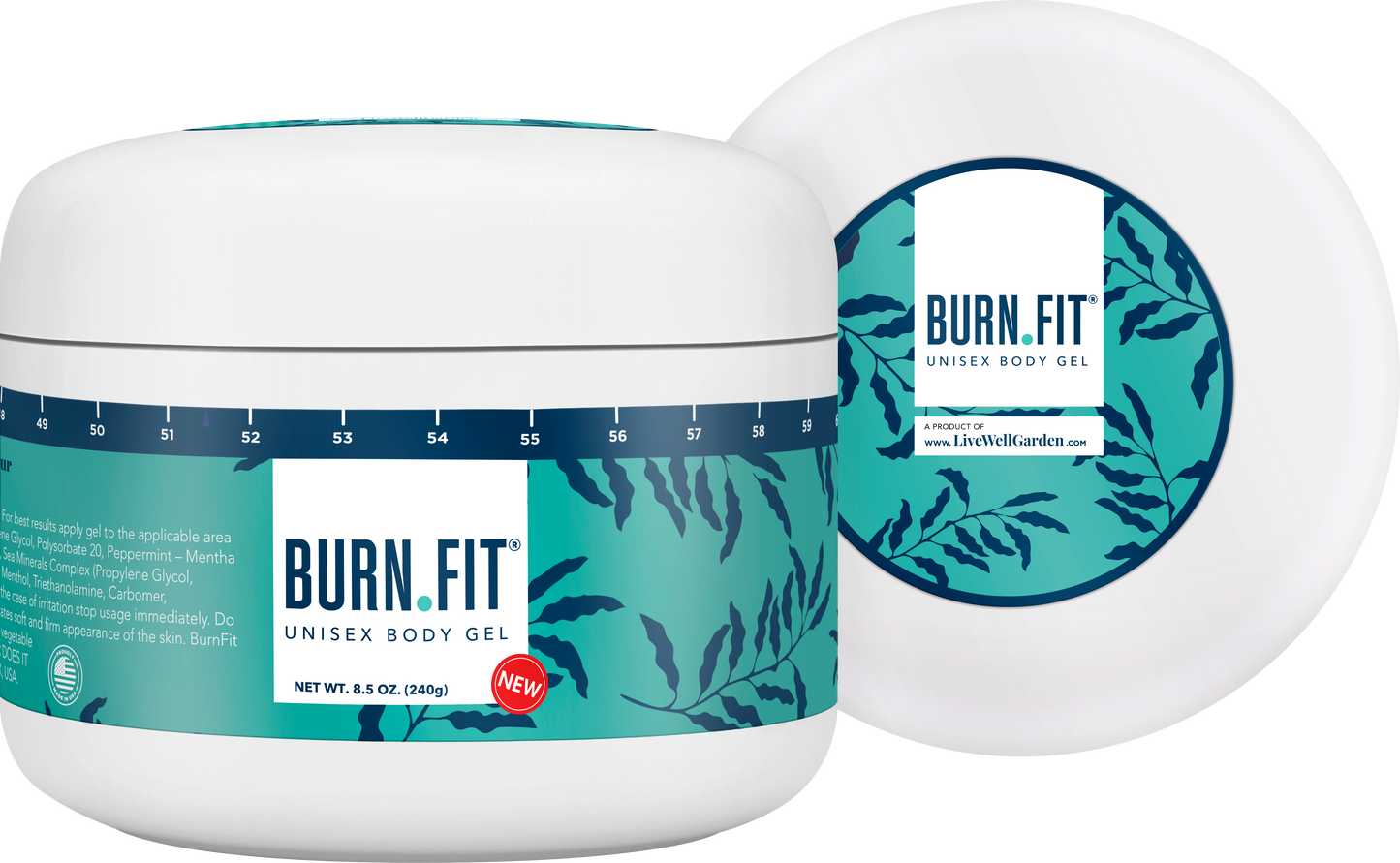 Burn.Fit Unisex Waist Slimming and Skin Firming Body Gel